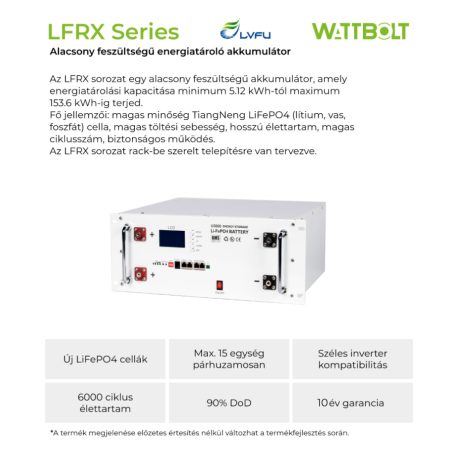 LFRX51100-01 5.12kWh LV akkumulátor