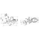 WATT-WL12D diesel mini rakodó