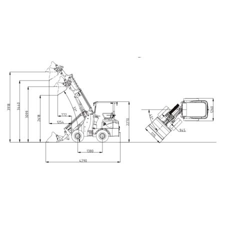 WATT-WT06E elektromos teleszkópos rakodó