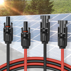 Solar kábelek és csatlakozók